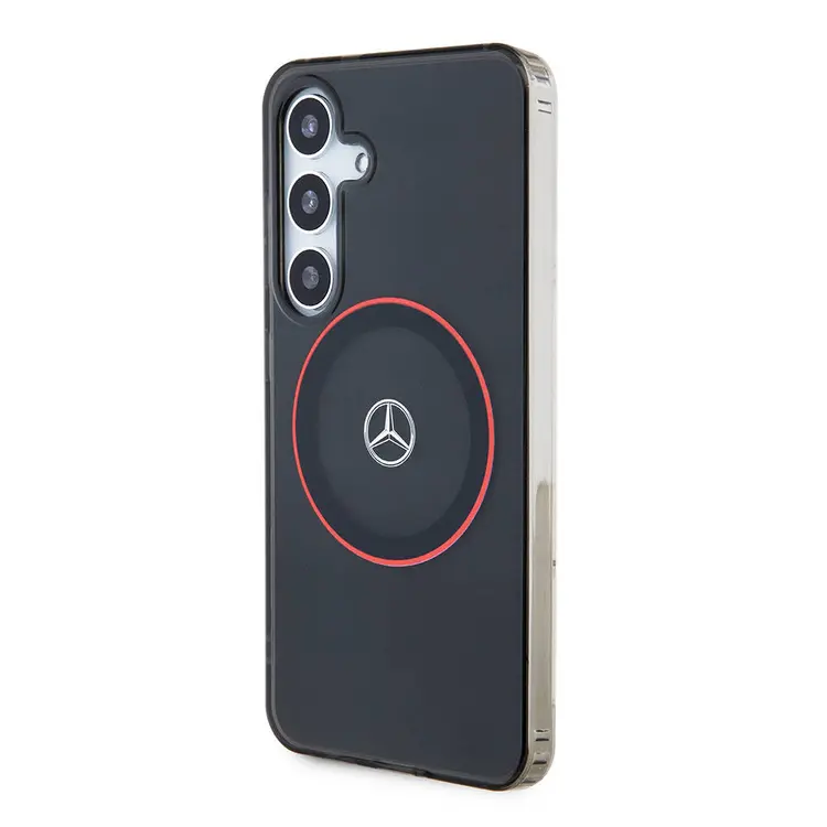 Galaxy S24 MagSafe Uyumlu Lisanslı Kılıf - Mercedes Benz Red Ring