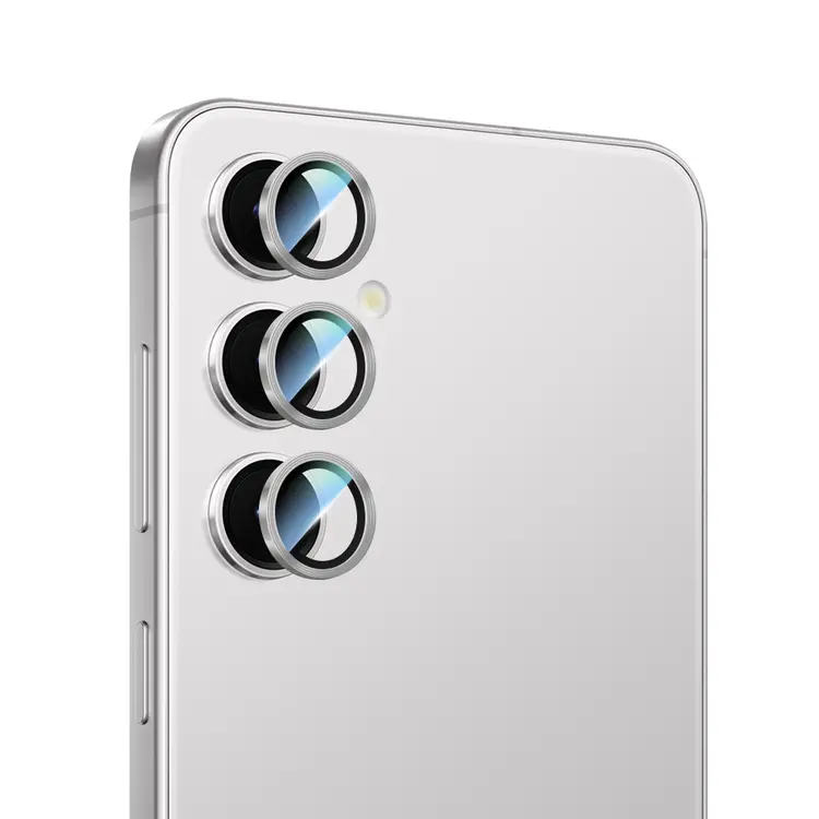 Galaxy S24 Plus CaseWorld Alloy Serisi Oleofobik Anti Reflective Kamera Lens Koruyucu