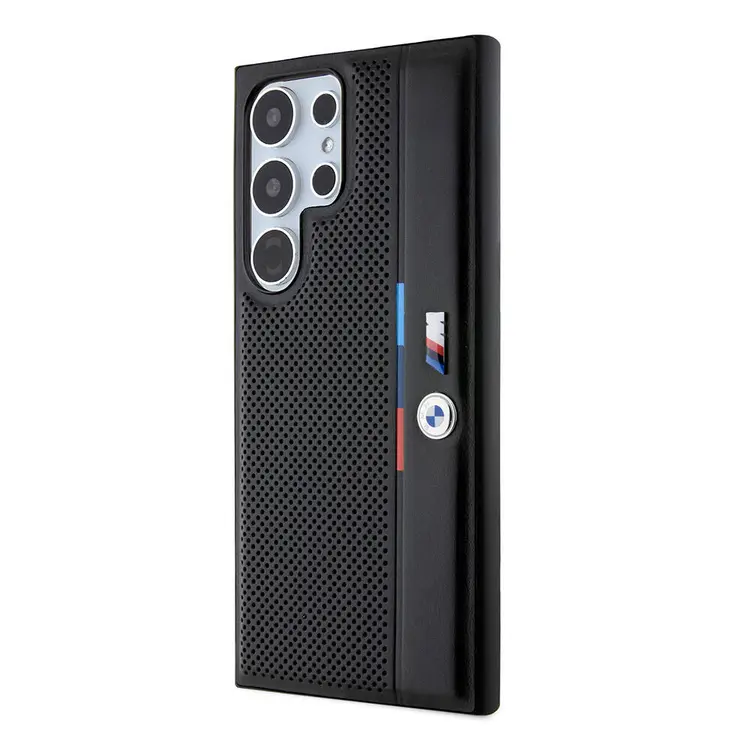 Galaxy S24 Ultra Lisanslı M Logolu Delikli Kılıf - BMW Detail Line