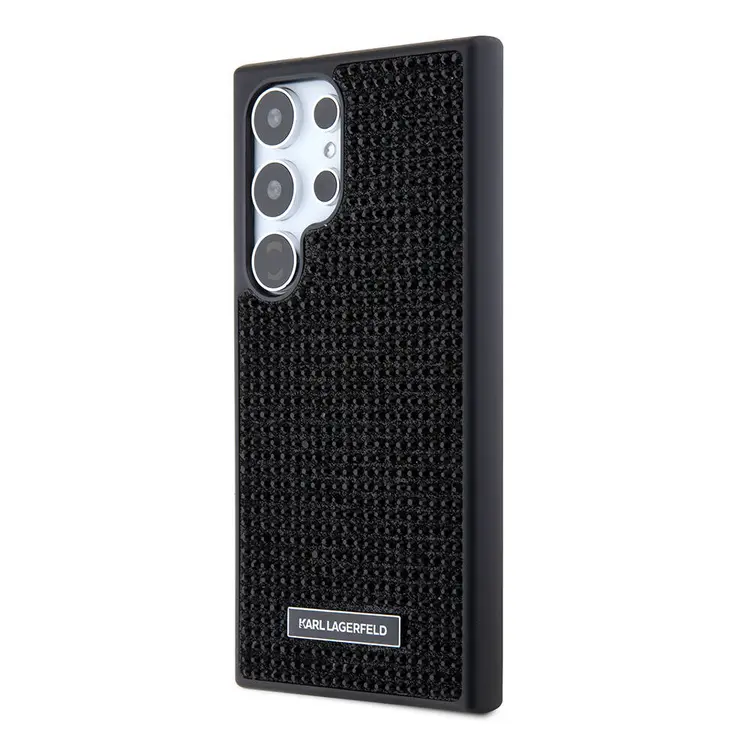 Galaxy S24 Ultra Kılıf, Taşlı Metal Logo - Karl Lagerfeld Lisanslı