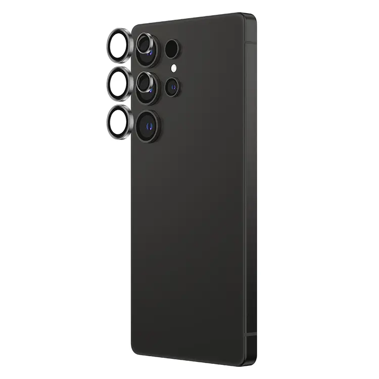 Galaxy S25 Ultra Kamera Lens Koruyucu, Safir Kaplamalı - Amazingthing Titan