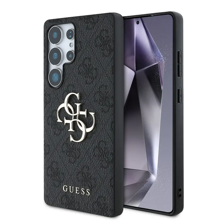 Galaxy S25 Ultra Kılıf, Lisanslı PU Deri 4G Desenli - Guess