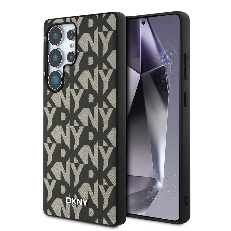 Galaxy S25 Ultra MagSafe Uyumlu Kılıf - DKNY Grid Pattern
