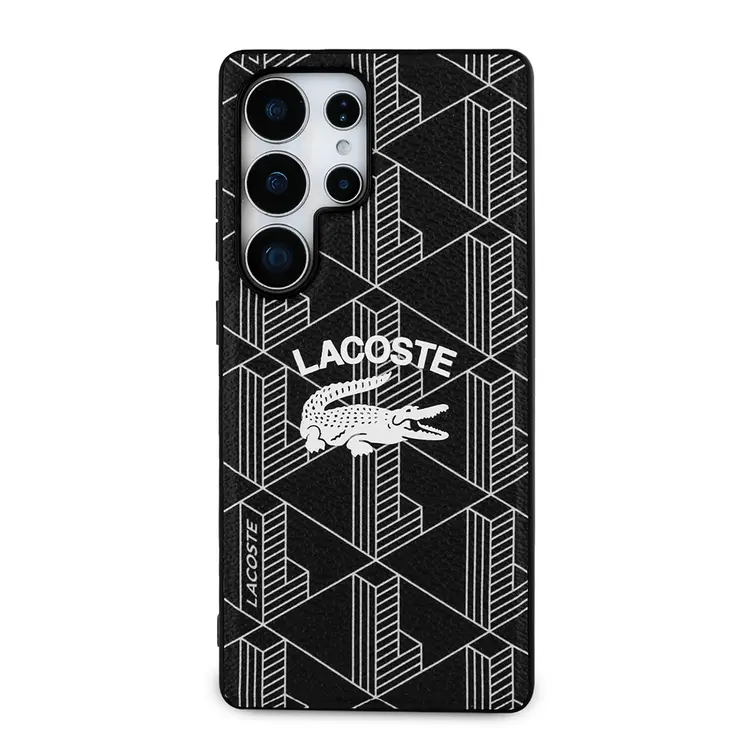 Galaxy S25 Ultra MagSafe Uyumlu Kılıf - Lacoste Mono Vintage Logo