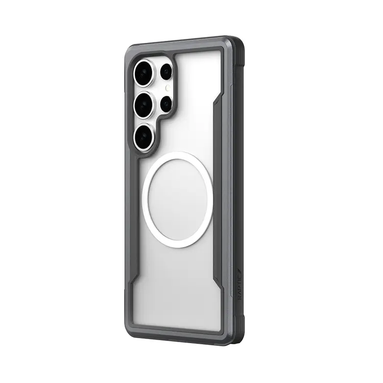 Galaxy S25 Ultra MagSafe Uyumlu Şeffaf Kılıf - Raptic Shield