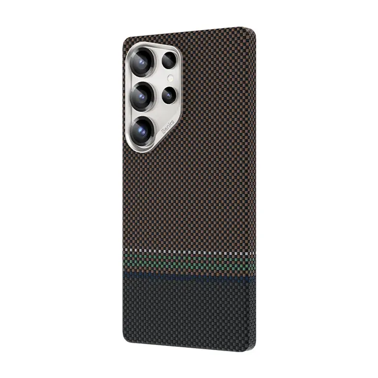 Galaxy S25 Ultra MagSafe Uyumlu Kevlar Kılıf - Benks Prestige ArmorAir