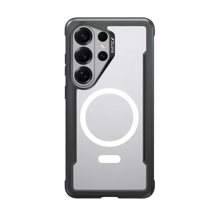Galaxy S26 Ultra MagSafe Uyumlu Şeffaf Kılıf - Raptic Shield