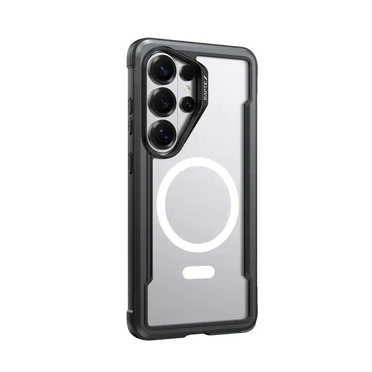 Galaxy S26 Ultra MagSafe Uyumlu Şeffaf Kılıf - Raptic Shield