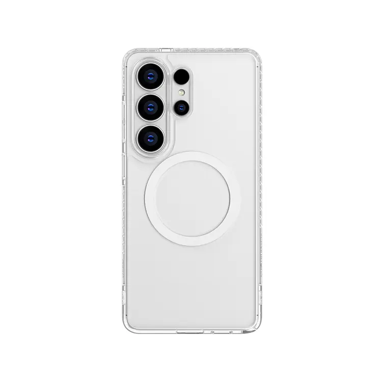 Galaxy S26 Ultra MagSafe Uyumlu Şeffaf Kılıf - AmazingThing Titan Mag Case