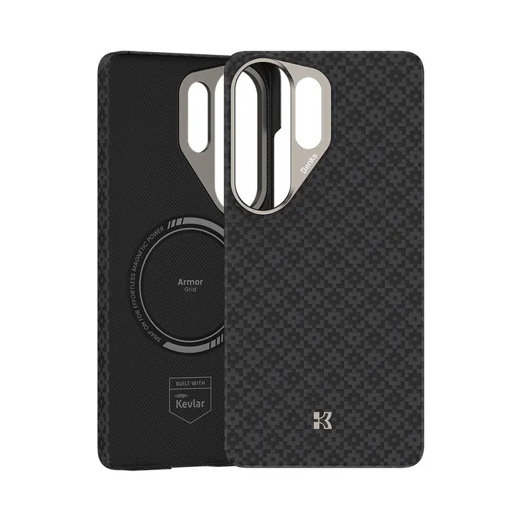 Galaxy S26 Ultra MagSafe Uyumlu Kevlar Kılıf - Benks ArmorAir ArmorGrid