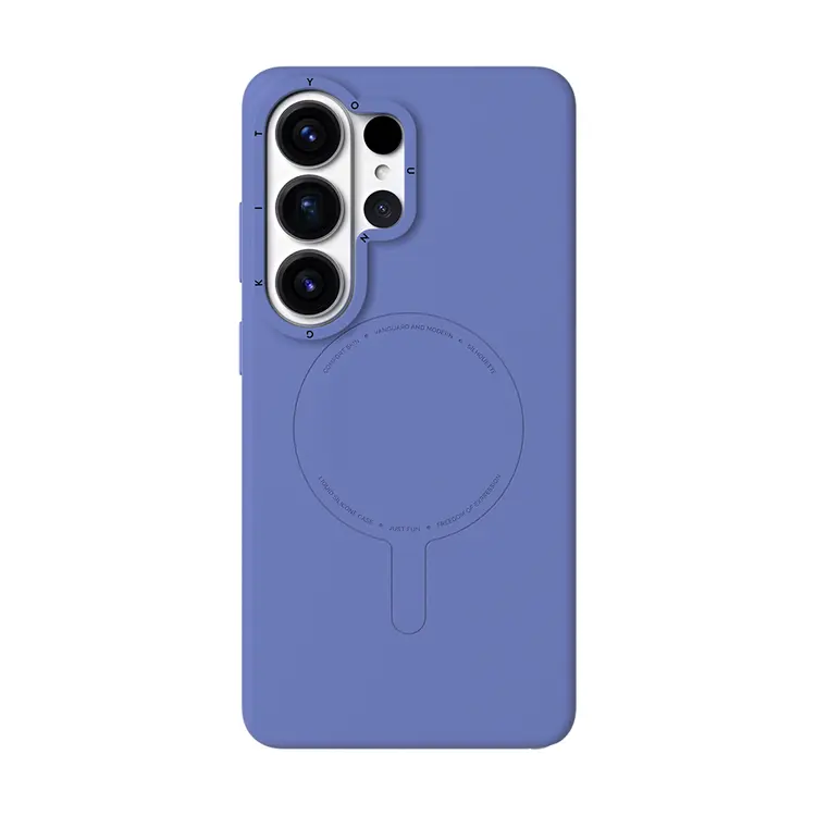 Galaxy S26 Ultra MagSafe Uyumlu Silikon Kılıf - Youngkit Morandi