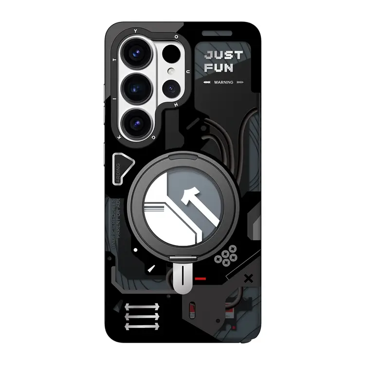 Galaxy S26 Ultra MagSafe Uyumlu Halka Standlı Kılıf - Youngkit Starship