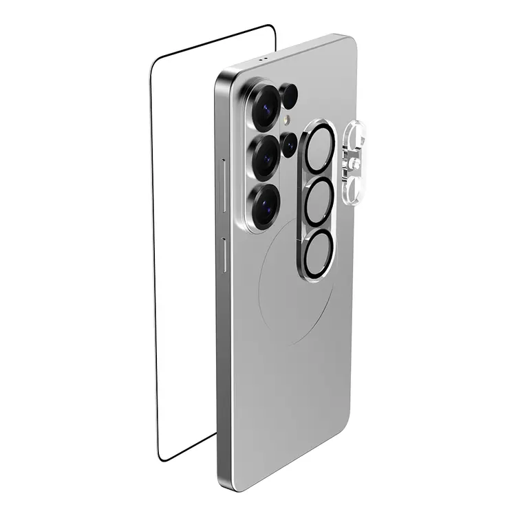 Galaxy S26 Ultra Ekran ve Lens Koruyucu Set - Raptic 2in1 Bundle Kit
