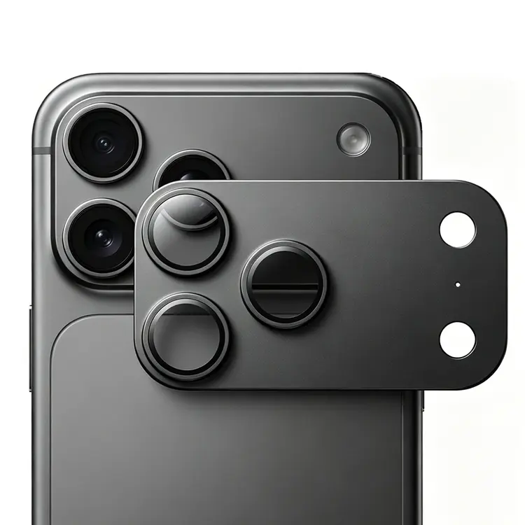 iPhone 18 Pro Safir Alüminyum Kamera Lens Koruyucu - Mohseven Sapphire