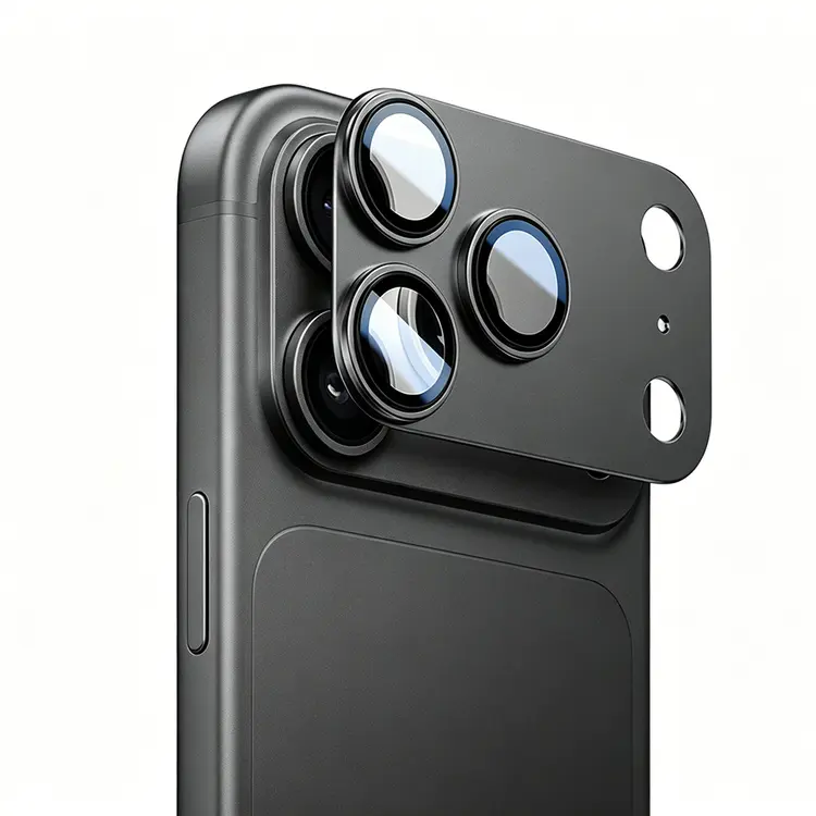 iPhone 18 Pro Safir Alüminyum Kamera Lens Koruyucu - Mohseven Sapphire