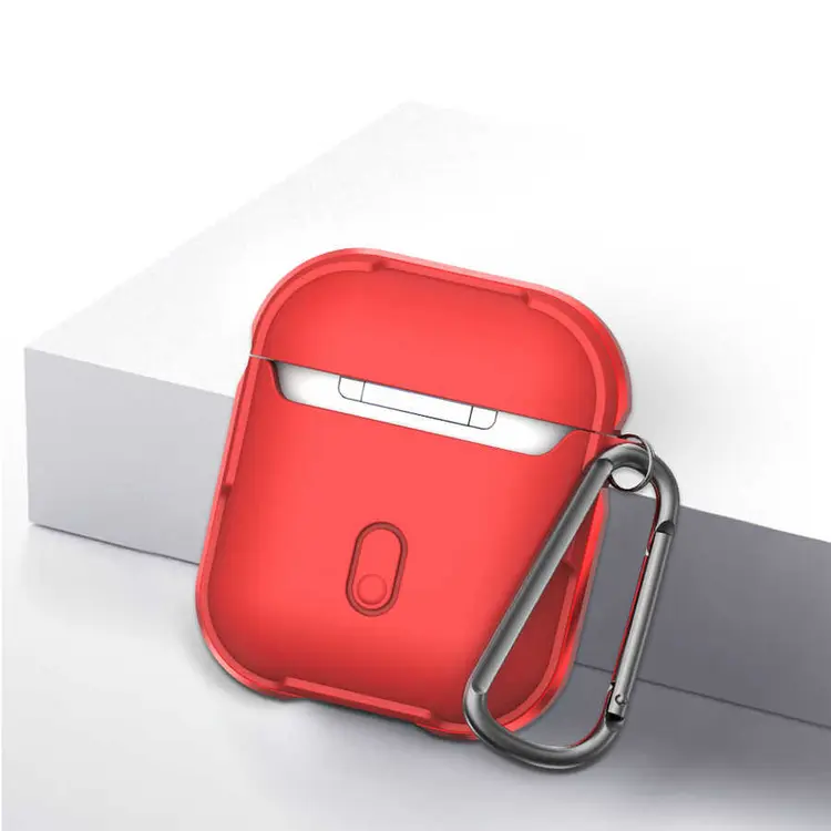 AirPods 1. ve 2. Nesil Alüminyum Çerçeveli Kılıf - Wiwu Defens Armor