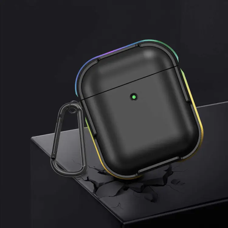 AirPods 1. ve 2. Nesil Alüminyum Çerçeveli Kılıf - Wiwu Defens Armor