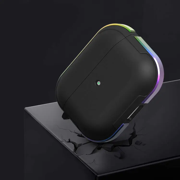 AirPods Pro Kılıf, Renkli Alüminyum Alaşım Çerçeveli - Wiwu Defens Armor